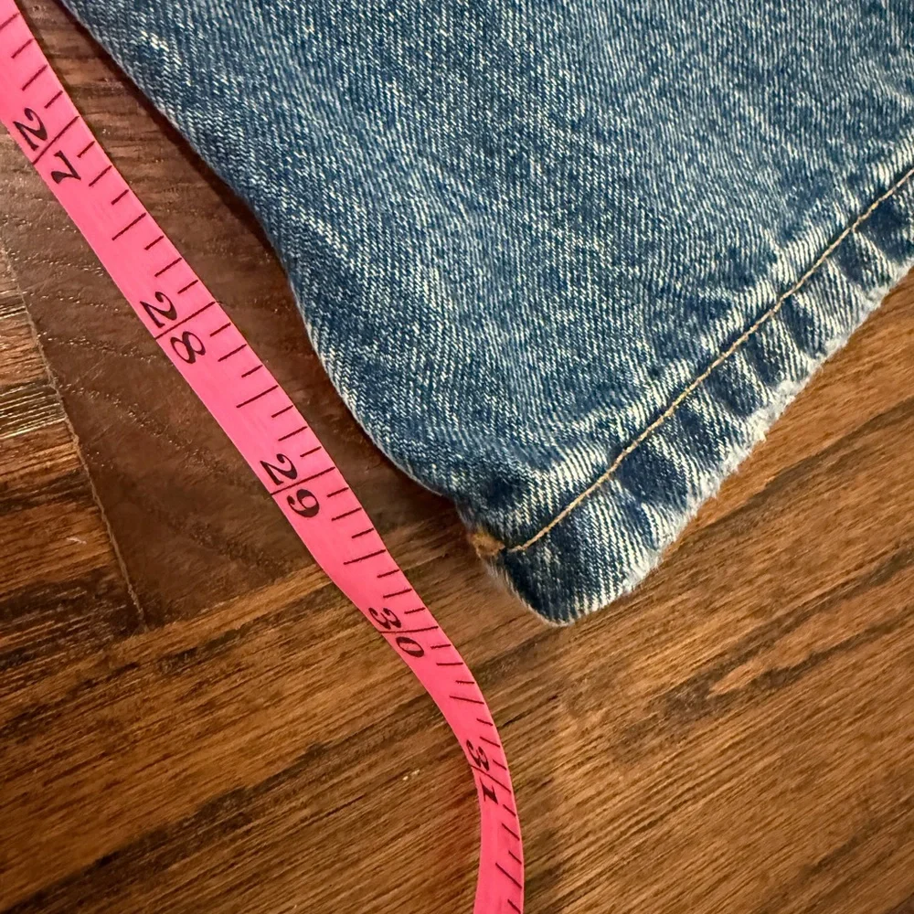 Divided Distressed Light and Dark Blue Denim Jeans